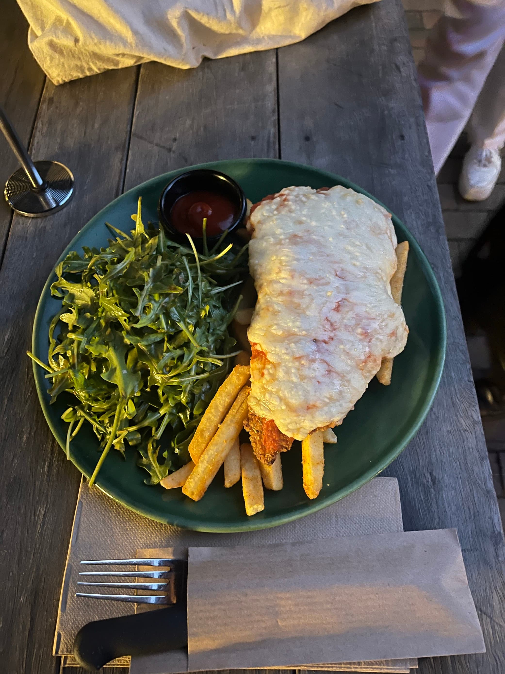 Chicken parmi from Public House Petersham