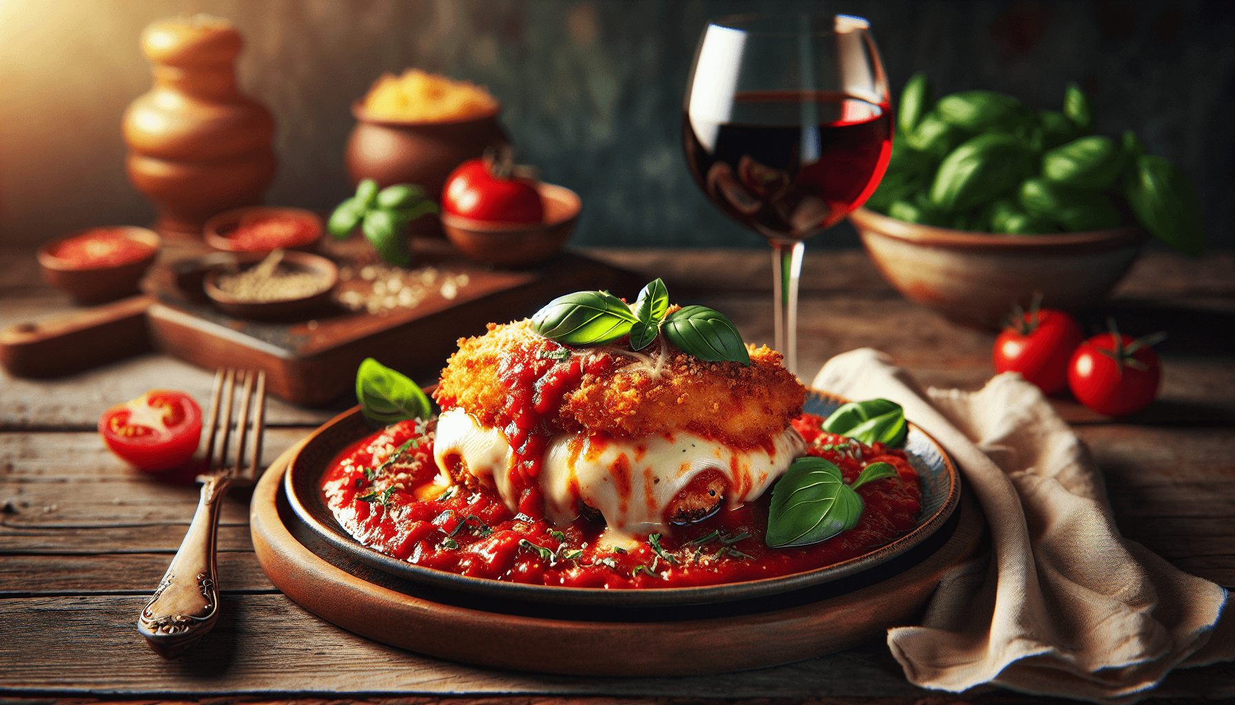 Chicken Parmigiana: Love at First Bite