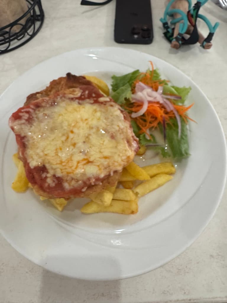 Chicken parmi from The Rossi Restaurant