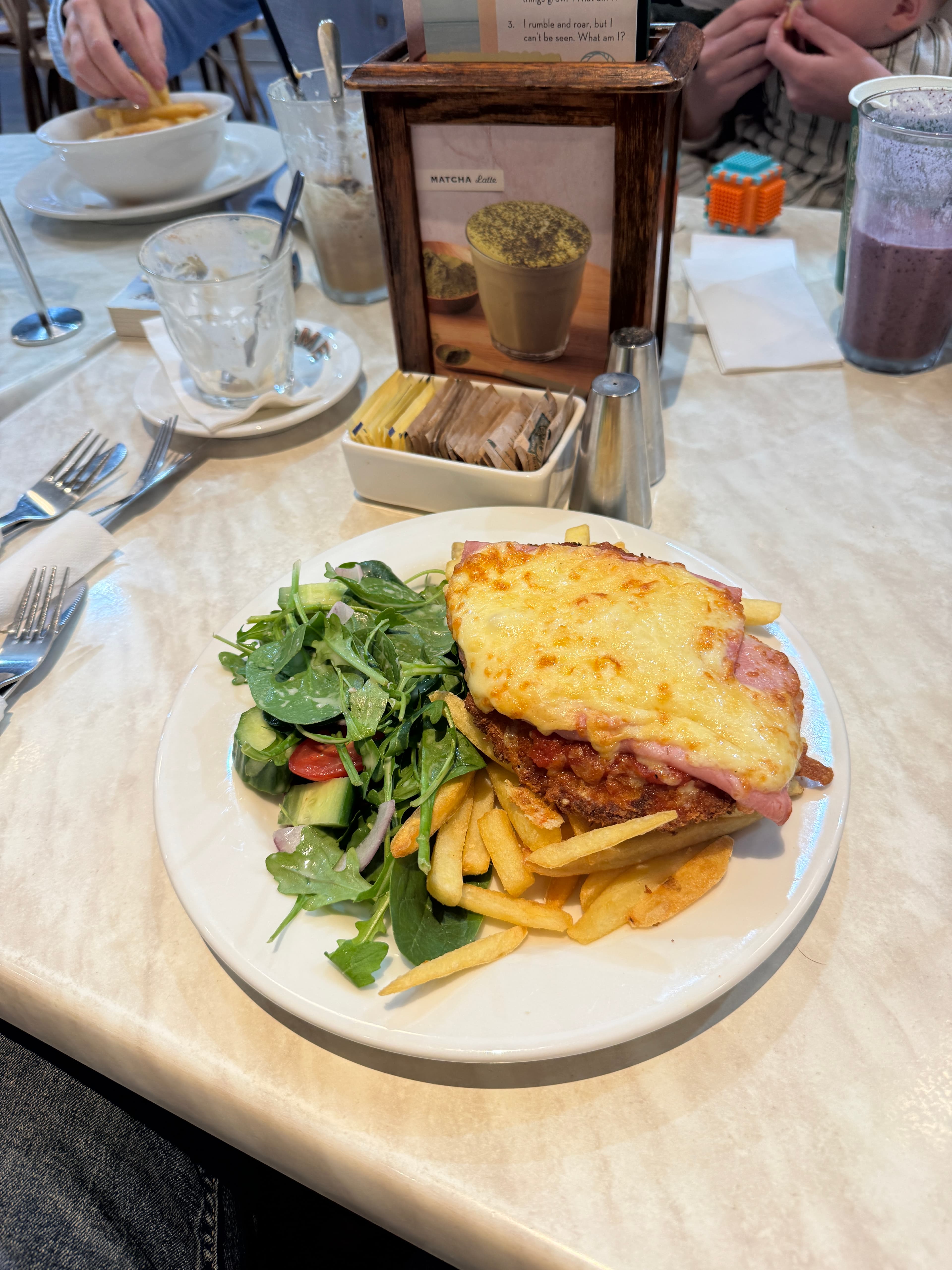 Chicken parmi from Dome Cafe, Kwinana