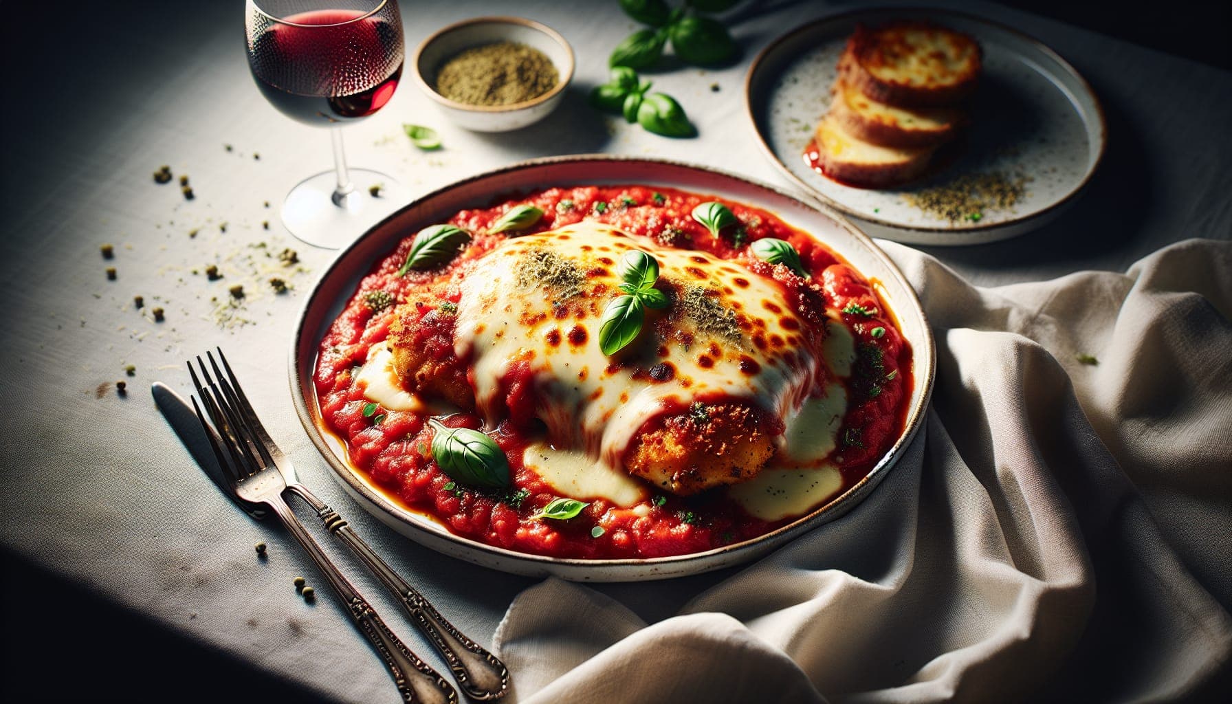 Chicken Parmigiana: The Art of Presentation