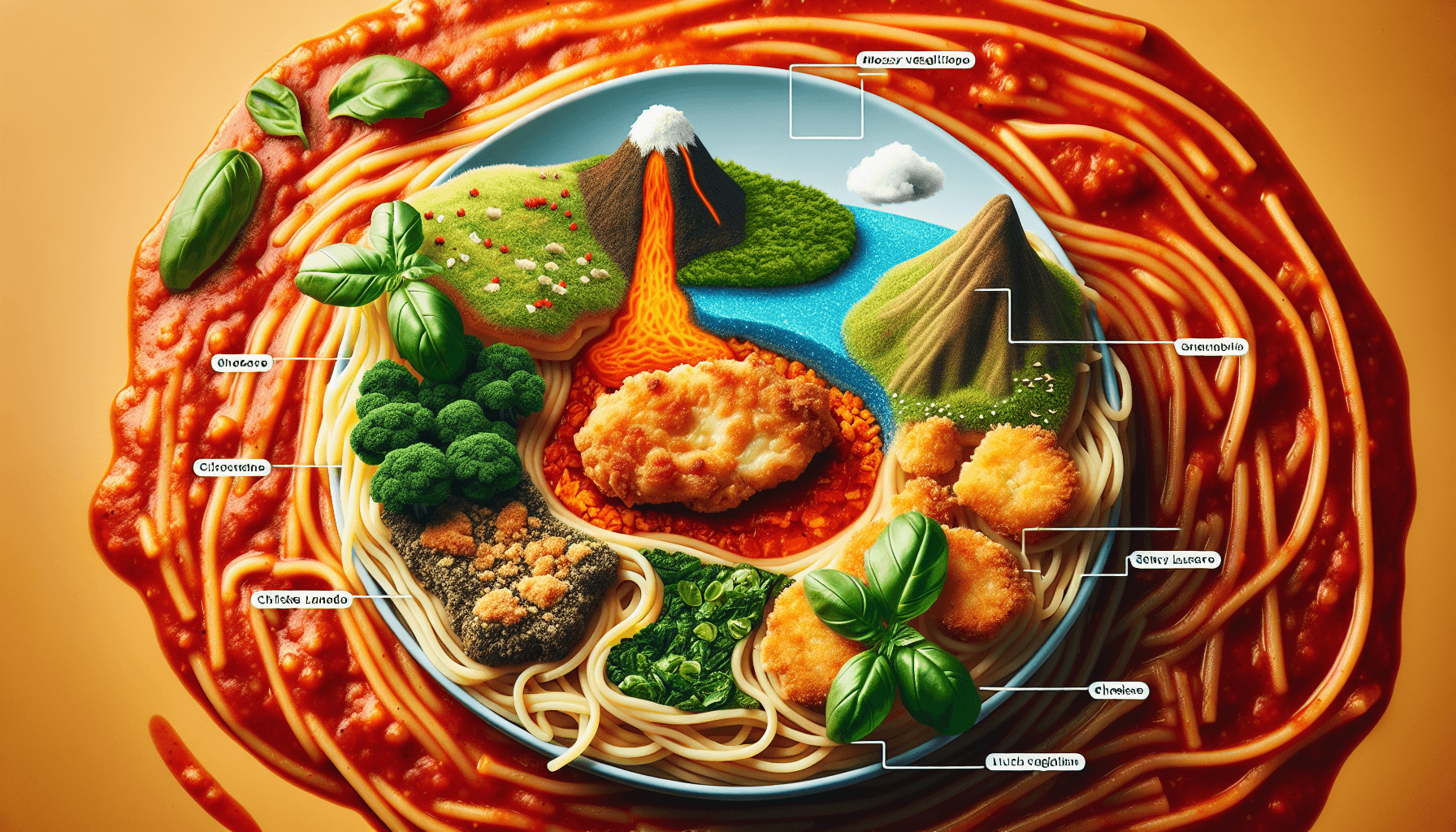 The Microclimates of a Chicken Parmigiana