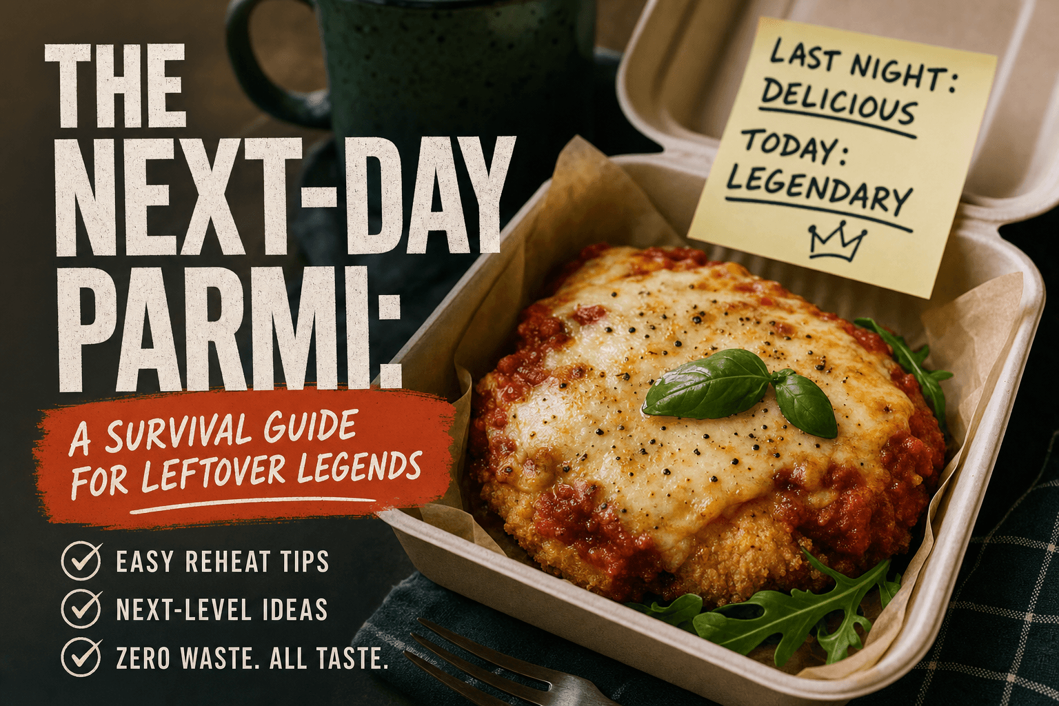 The Next-Day Parmi: A Survival Guide for Leftover Legends